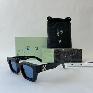 NWT OFF-WHITE “Virgil” Sunglasses Black / Blue